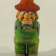 JW013 Miniature Hillbilly in green shirt Unsigned