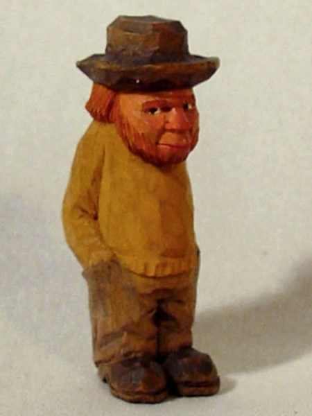 KW003 Guy with Top Hat Katie Williams Signed