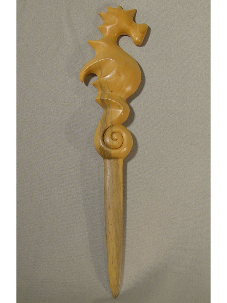 KW034 - Sea Horse Letter Opener Katie Williams Signed
