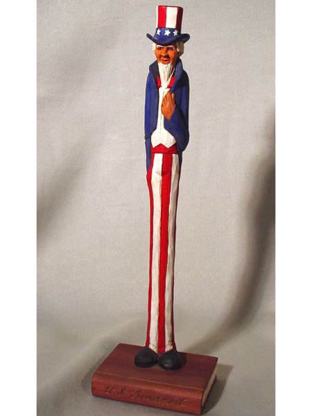 KW061 Uncle Sam Sharon Elliott Signed