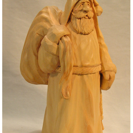 KZ067 Natural Santa Myron Bowman Signed