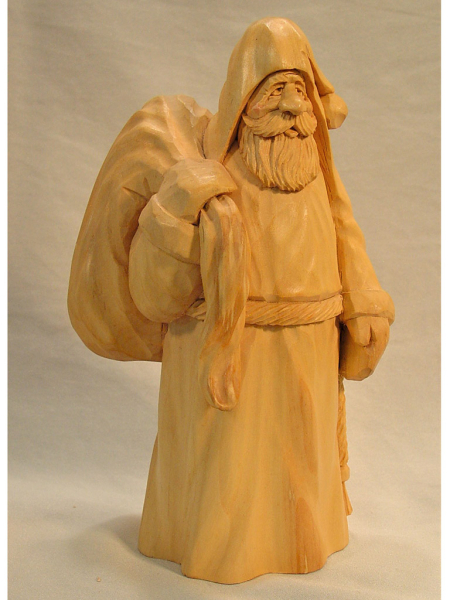 KZ067 Natural Santa Myron Bowman Signed