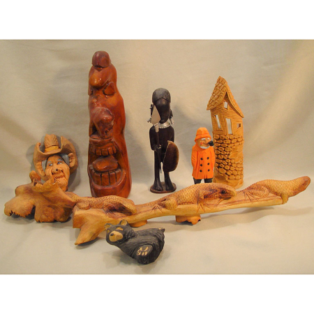 KZ091 - Misc. Carvings by Various Artists