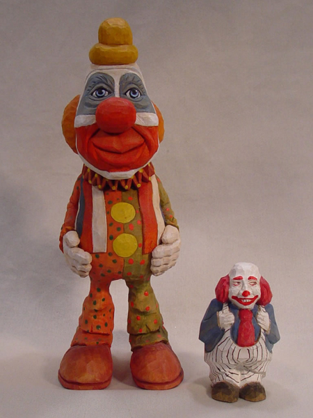 TB011 Big Clown and Little Clown J. E. Smith and Denny Neubauer Signed