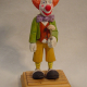 TB031 Clown with Flower by Bobbie Thurman Signed