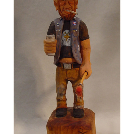 TB037 - Pool Player Chuck Smith Signed