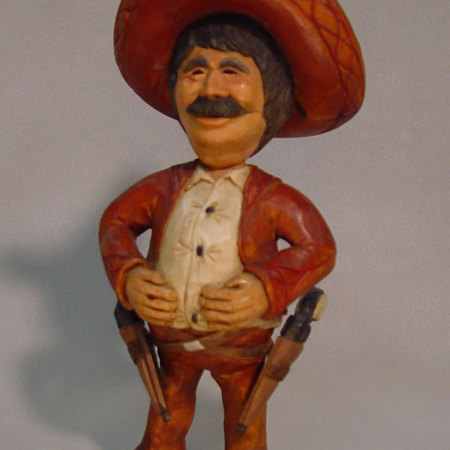 WG001 - Bandito (Sombrero has been repaired) by Katie Williams Signed