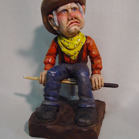 WG019 Pool Player Wanda Marsh Signed