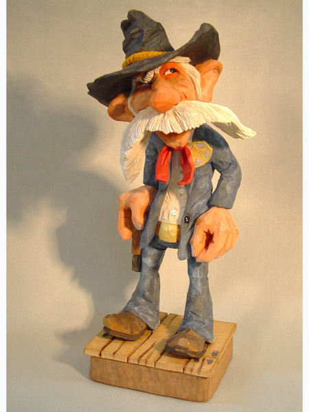 EC179 Big Mustache Cowboy by Dave Dunham