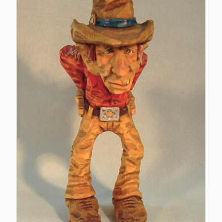 EC286 Cowboy in Red Shirt by Unknown