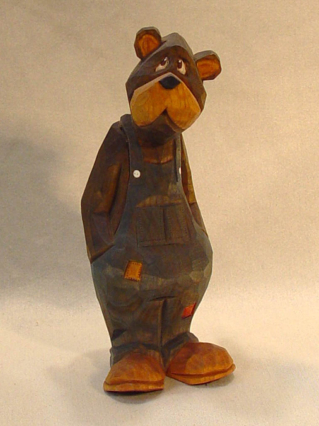 EC363 Bear in Overalls by Mike Shipley