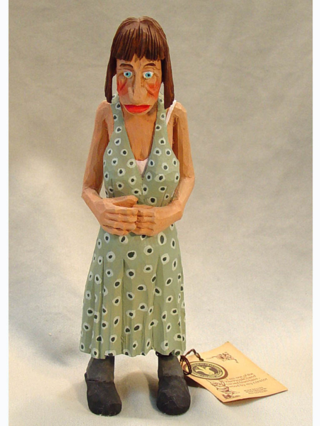 EC451 Woman in a Green Dress by Norm Heline