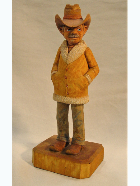 TR042 Cowboy signed by Bill Bayless