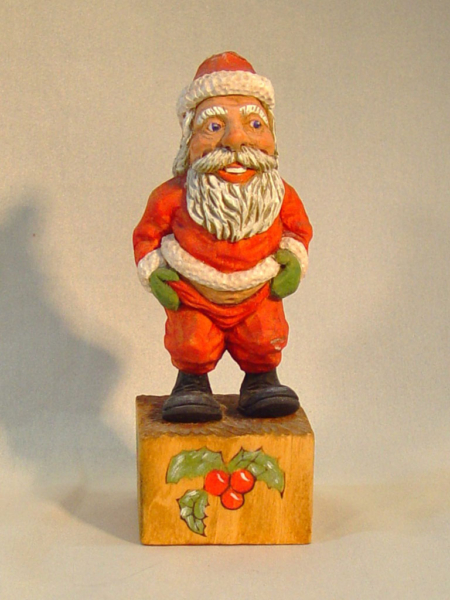 TR070A Naughty Santa Signed by Joe Wannamaker